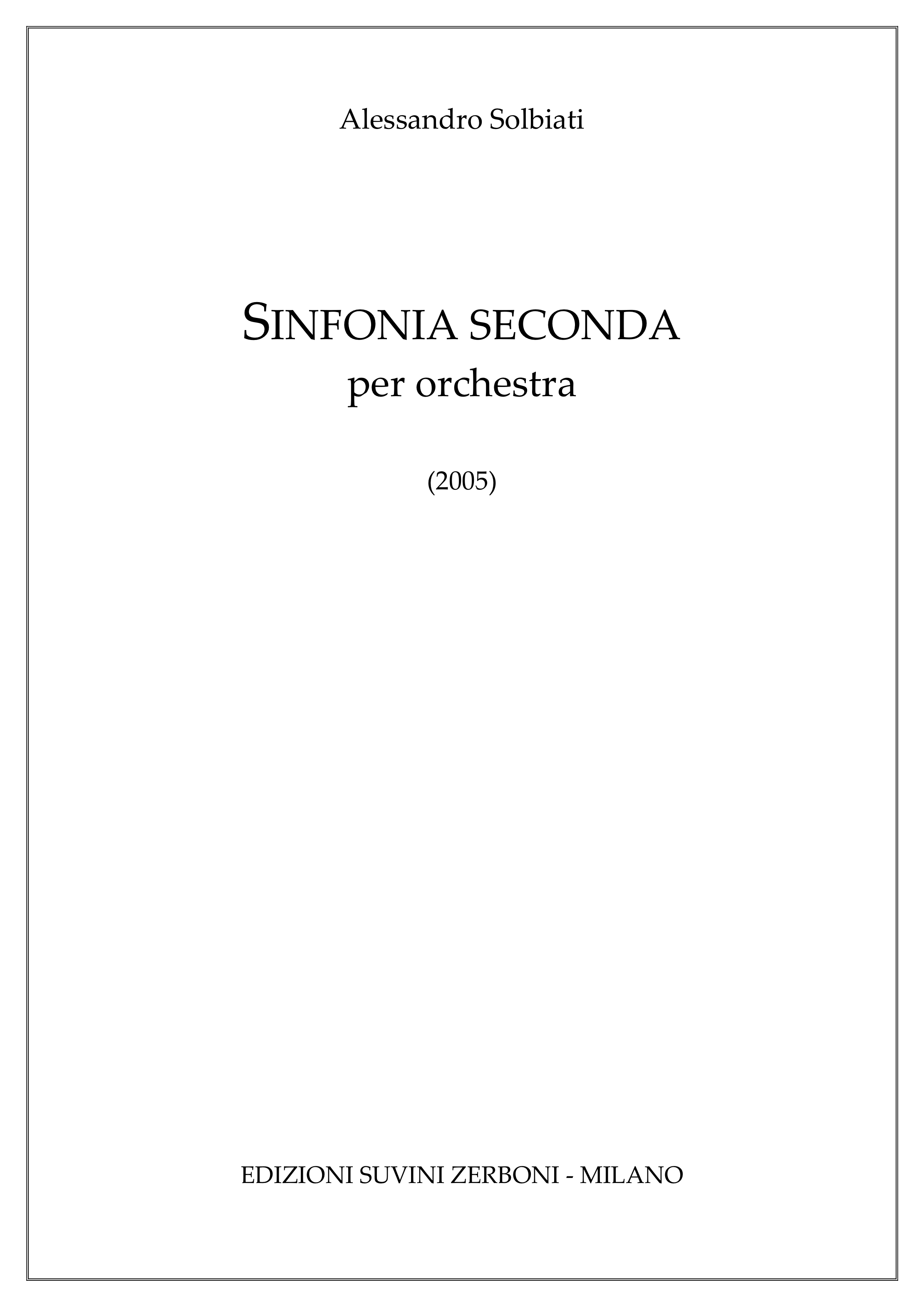 Sinfonia seconda_Solbiati 1